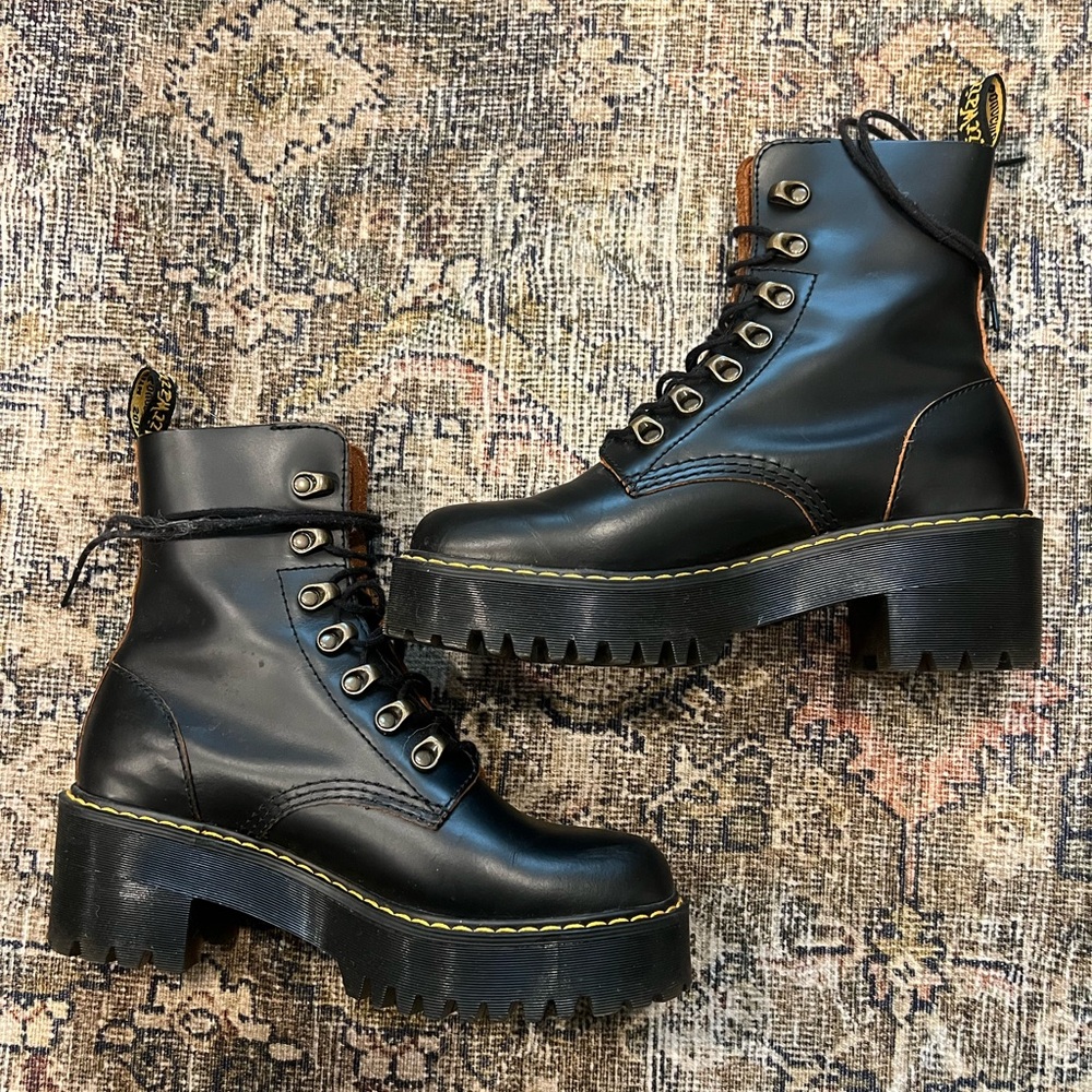 Dr. Martens Leona Platform Ankle Boot